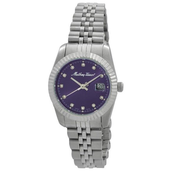 FX02939B NWT Mathey-Tissot Fashion Ladies Quartz Steel Authentic Watch - Picture 1 of 3